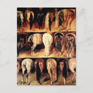 Het  paard briefkaart