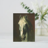 Het  paard briefkaart (Staand voorkant)