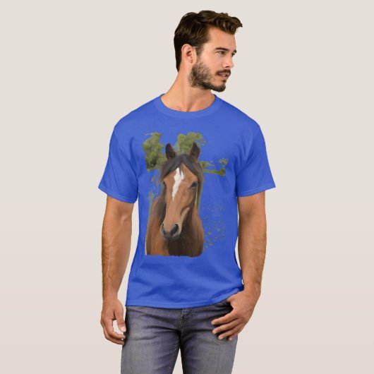 Het paard cadeau t-shirt (Voorkant volledig)