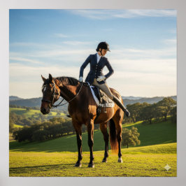 Het paard demonteren poster