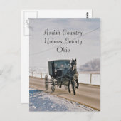 Het Paard en het met fouten-Briefkaart van het Briefkaart (Voorkant / Achterkant)