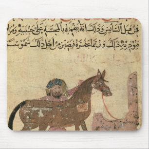 Het paard, illustratie muismat