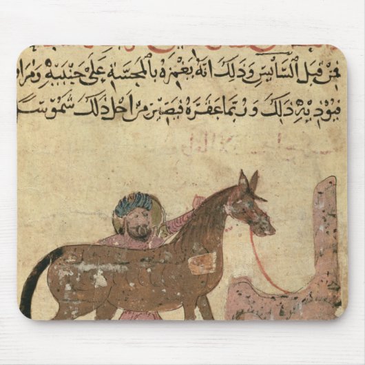 Het paard, illustratie muismat (Voorkant)