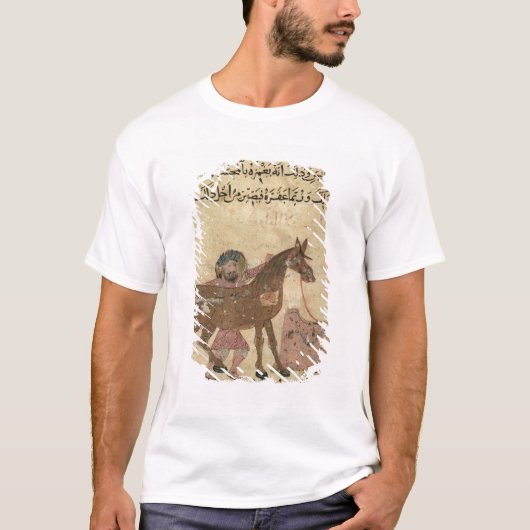 Het paard, illustratie t-shirt (Voorkant)