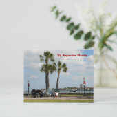 het paard in augustine florida briefkaart (Staand voorkant)