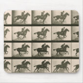 Het paard in Motion Early  Motion Afbeelding Muismat (Voorkant)