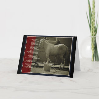 Het paard kaart