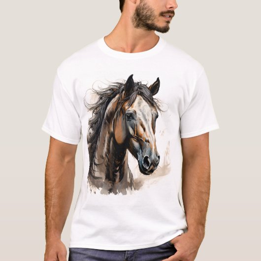 Het paard t-shirt (Voorkant)