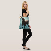 Het paard tote bag (Op model)