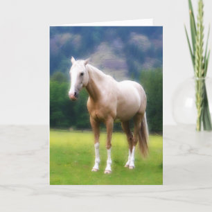 Het Paard van de Droom van Palomino Kaart