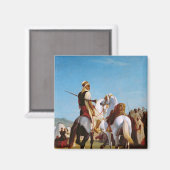 Het paard van Gaada of het paard van indiening Magneet (Voorkant / Achterkant)
