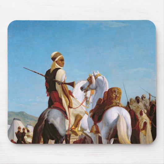 Het paard van Gaada of het paard van indiening Muismat (Voorkant)