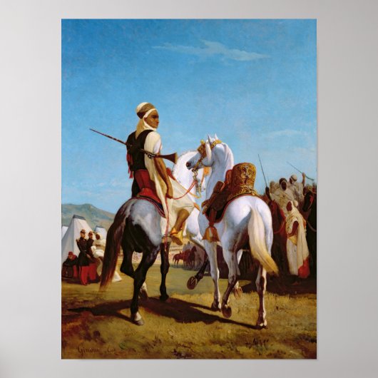 Het paard van Gaada of het paard van indiening Poster (Voorkant)