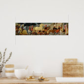 Het paard van Troje Poster (Keuken)