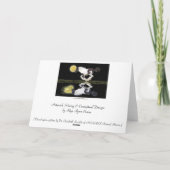 Het Paard van Vanner van de zigeuner & het Kaart (Achterkant)