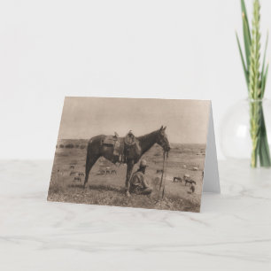 Het paard Wrangler 1910 Kaart