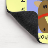 Het paard zegt T-shirts en Giften hinnik Muismat (Hoek)