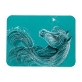 Het paardse Arabisch paard Magneet (Horizontaal)