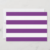 Het Paarse Afstuderen van de Foto van de Borstel v Aankondiging (Achterkant)