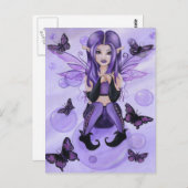 "Het Paarse briefkaart" Briefkaart (Voorkant / Achterkant)