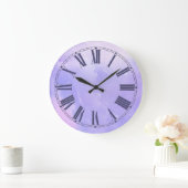 Het paarse Effect van de Waterverf Grote Klok (Huis)