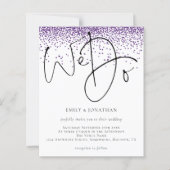 Het Paarse Glitter Manuscript van de begroting wij (Voorkant)