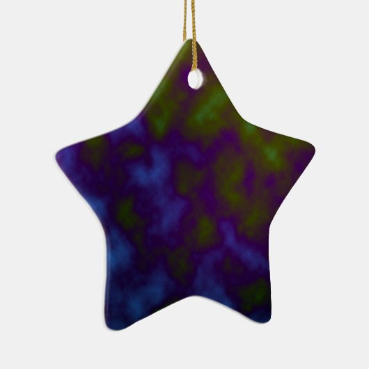 het paarse groene art. van de stropdaskleurstof keramisch ornament (Rechts)