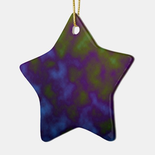 het paarse groene art. van de stropdaskleurstof keramisch ornament (Links)