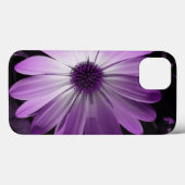Het paarse Hoesje van Daisy Flower iPad (Achterkant (horizontaal))