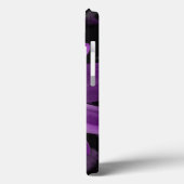 Het paarse Hoesje van Daisy Flower iPad (Achterkant / Links)