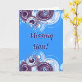 Het Paarse Hoesje van de Golf van de Golf ontbreek Kaart (Gele Bloem)