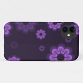 Het paarse Hoesje van de Telefoon van de (Achterkant (horizontaal))