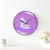 Het Paarse kaarsenhuis verlichten Grote Klok (Huis)