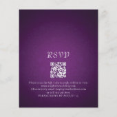 Het Paarse Koord van de Lights QR Code Weddenschap (Achterkant)