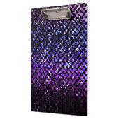 Het Paarse Kristal Bling Strass van het klembord (Links)