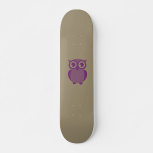 Het paarse Skateboard van de Uil