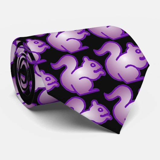 Het Paarse Stropdas van de eekhoorn (Opgerold)