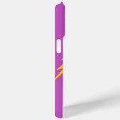 Het Paarse Y2K-patroon met achtergrondverlichting Case-Mate iPhone Case (Achterkant / Rechts)