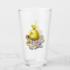 Het Paas Kuiken en het Gouden Paasei Glas