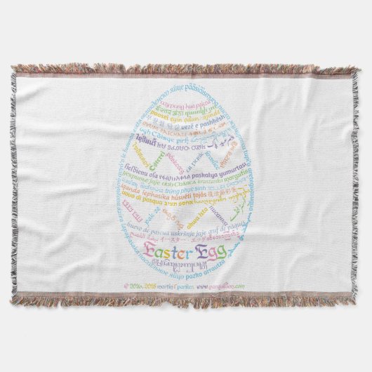 Het Paasei van D van Wor (l) Werpt Deken (Voorkant)