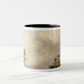 Het paashuwelijk tweekleurige koffiemok (Center)