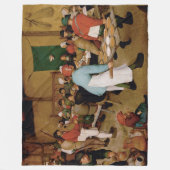 Het paashuwelijk van Pieter Bruegel in de Ouder Fleece Deken (Voorkant)