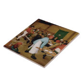 Het paashuwelijk van Pieter Bruegel in de Ouder Tegeltje (Zijkant)