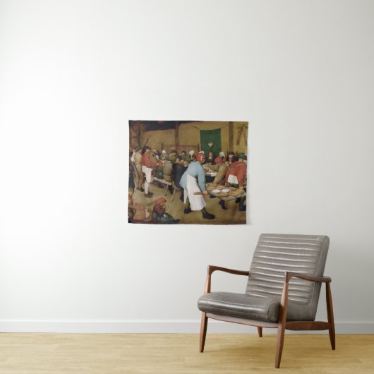 Het paashuwelijk van Pieter Bruegel in de Ouder Wandkleed (In Situ (horizontaal))