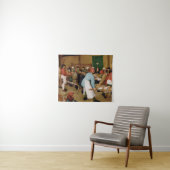 Het paashuwelijk van Pieter Bruegel in de Ouder Wandkleed (In Situ (horizontaal))