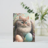 Het paaskeuten-Briefkaart roert Briefkaart (Staand voorkant)