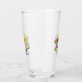 Het paaskuiken en het gouden paasei glas (Links)