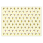 Het paaskuiken en het gouden paasei tafelkleed (Voorkant (Horizontaal))