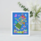 Het paasparade-Briefkaart Briefkaart (Staand voorkant)