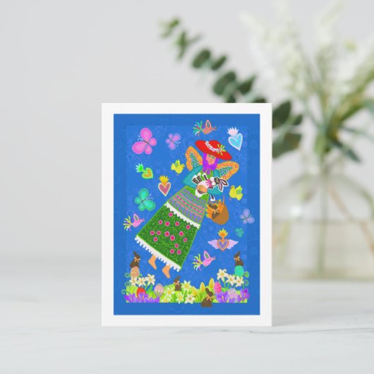 Het paasparade-Briefkaart Briefkaart (Staand voorkant)